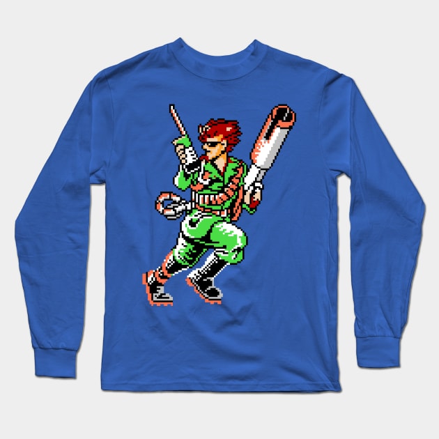 Rad Dude Long Sleeve T-Shirt by winsarcade